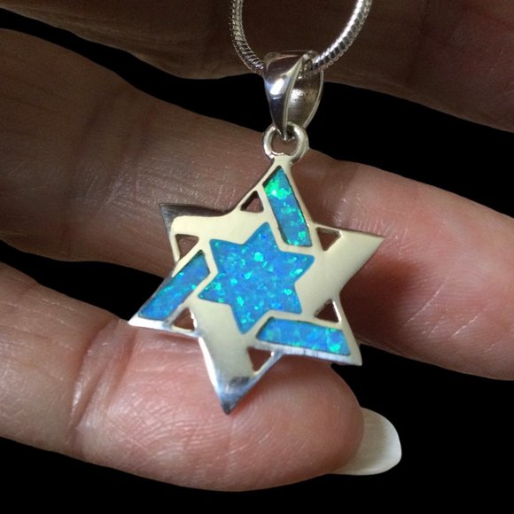 Holy Land Jewelry Jewelry - Star of David with Opals